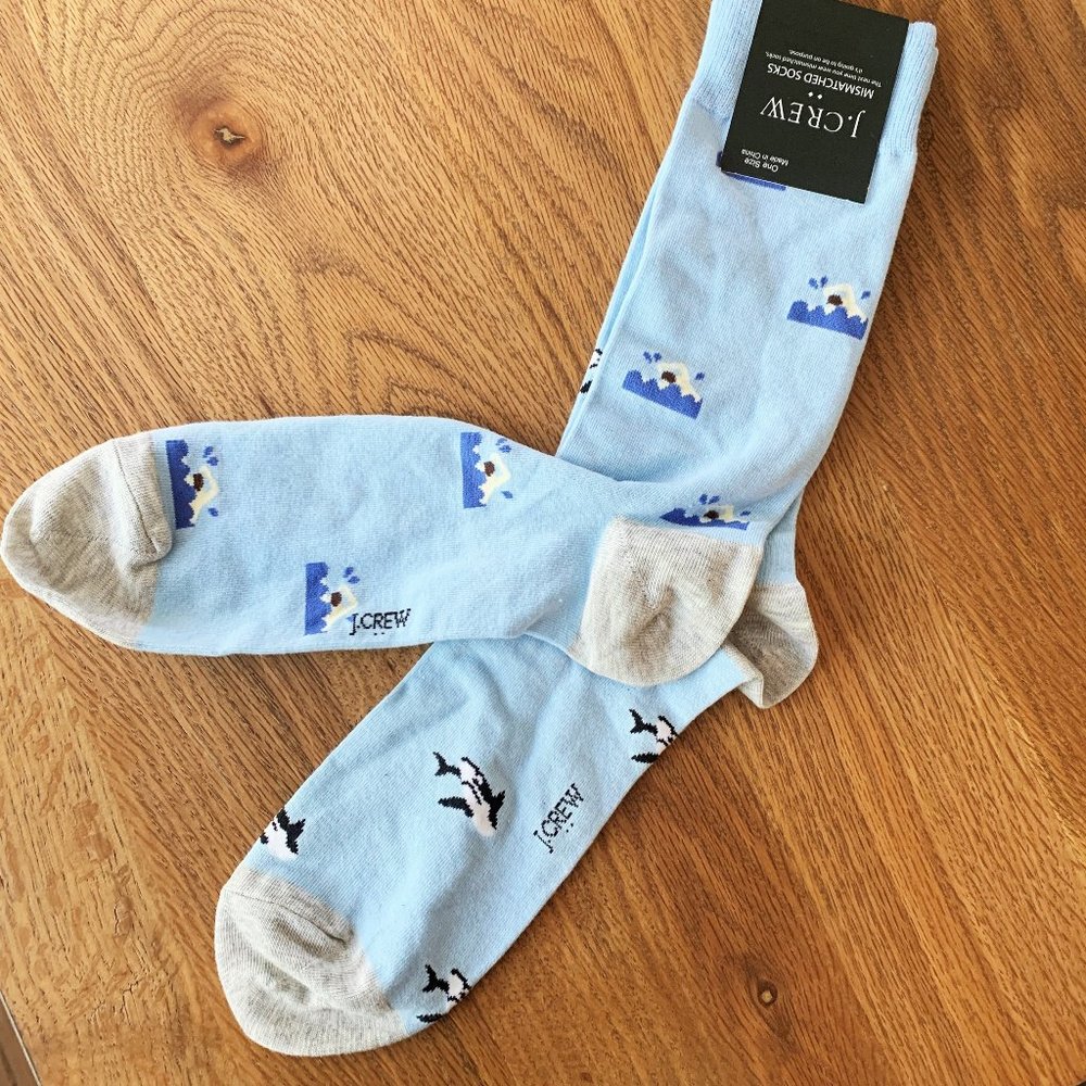 NEW J. Crew Mismatched Socks